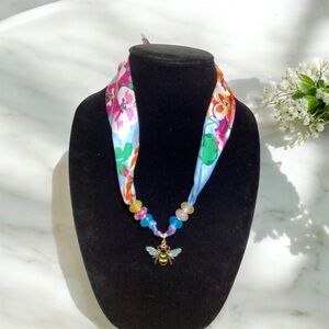 Handmade Necklace with Bee Pendant